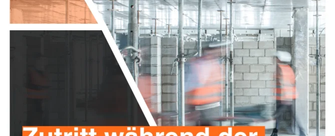 Ordnung im Innenausbau: Wie Sie den Zutritt während Bauphase steuern