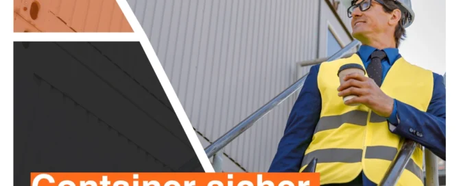 Ordnung auf dem Bau: Wie Sie Ihre Container sicher verschließen