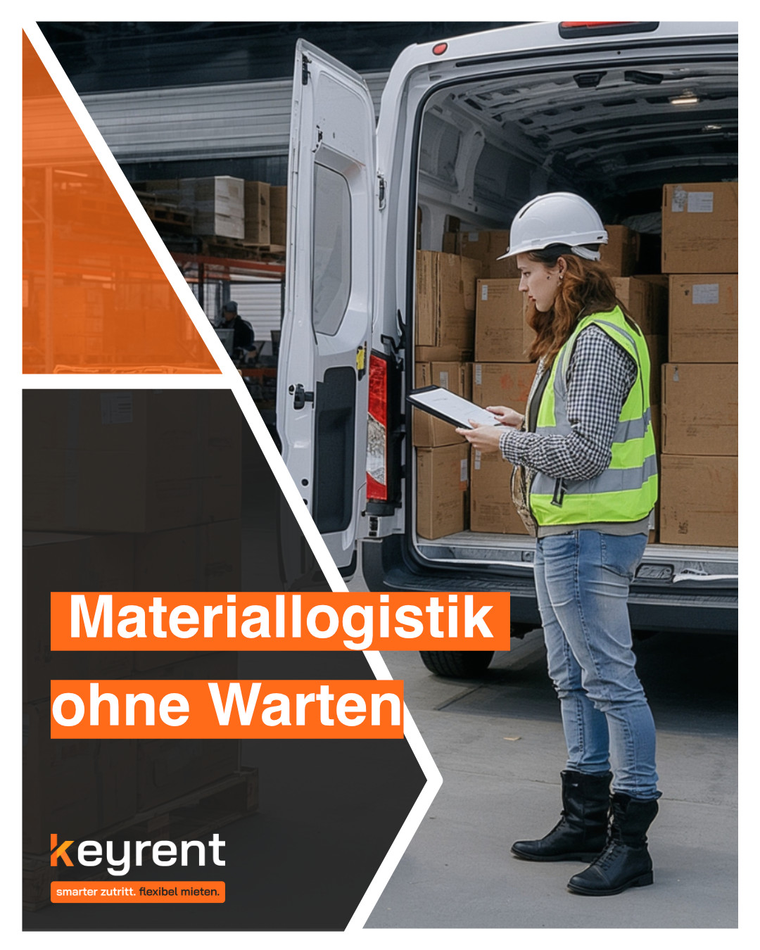 Digitale Zutrittskontrolle: Materiallogistik ohne Warten