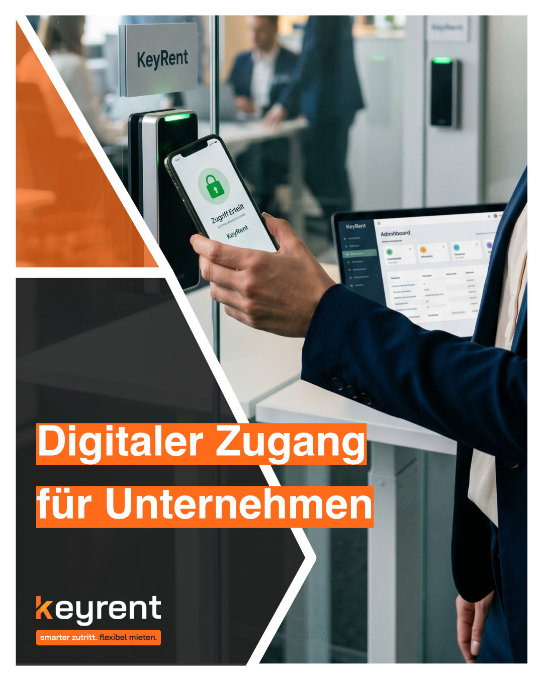 Unternehmen Zutrittskontrolle: Digital & Effizient