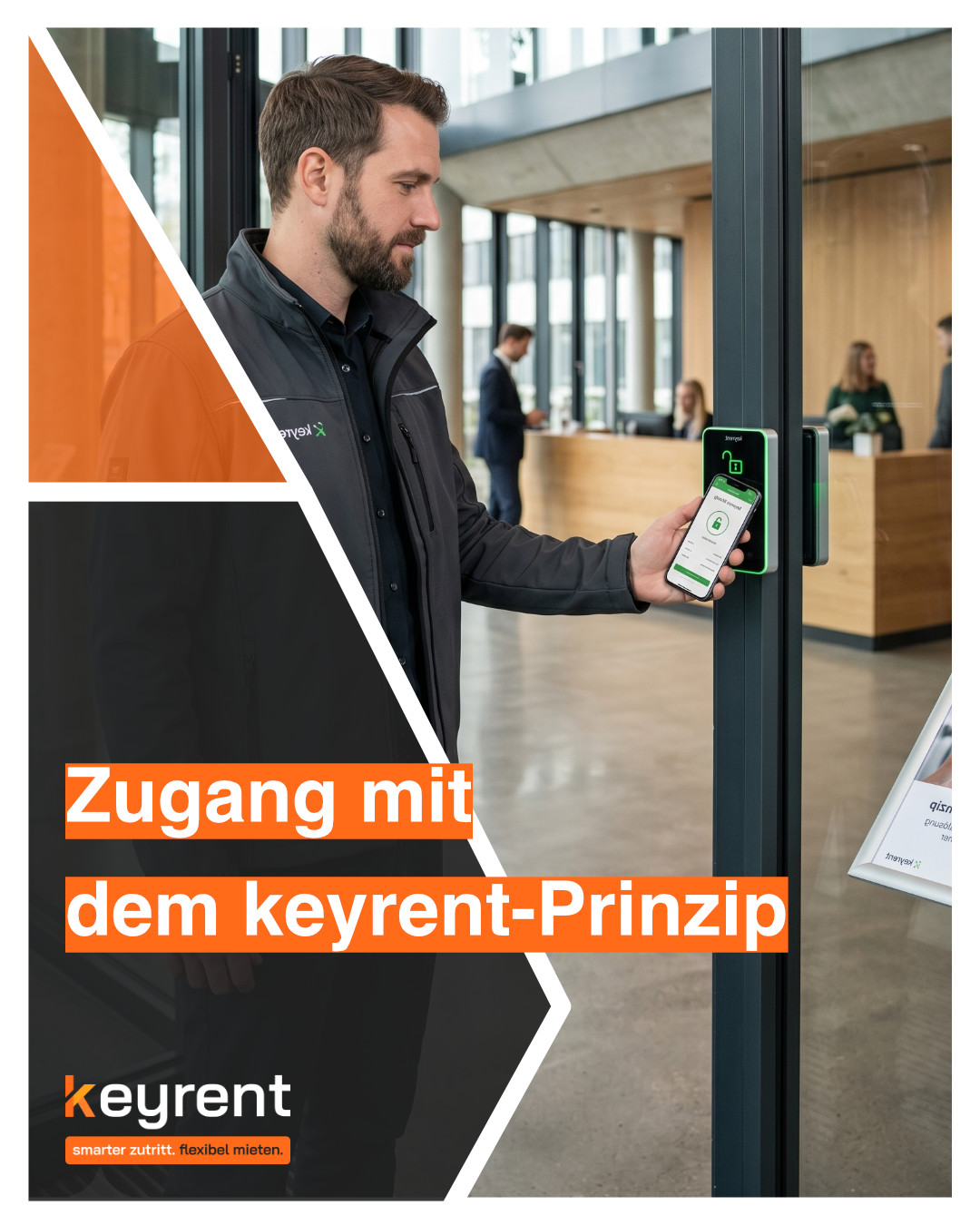 KeyRent-Prinzip: Digitale Zutrittskontrolle ohne Kauf
