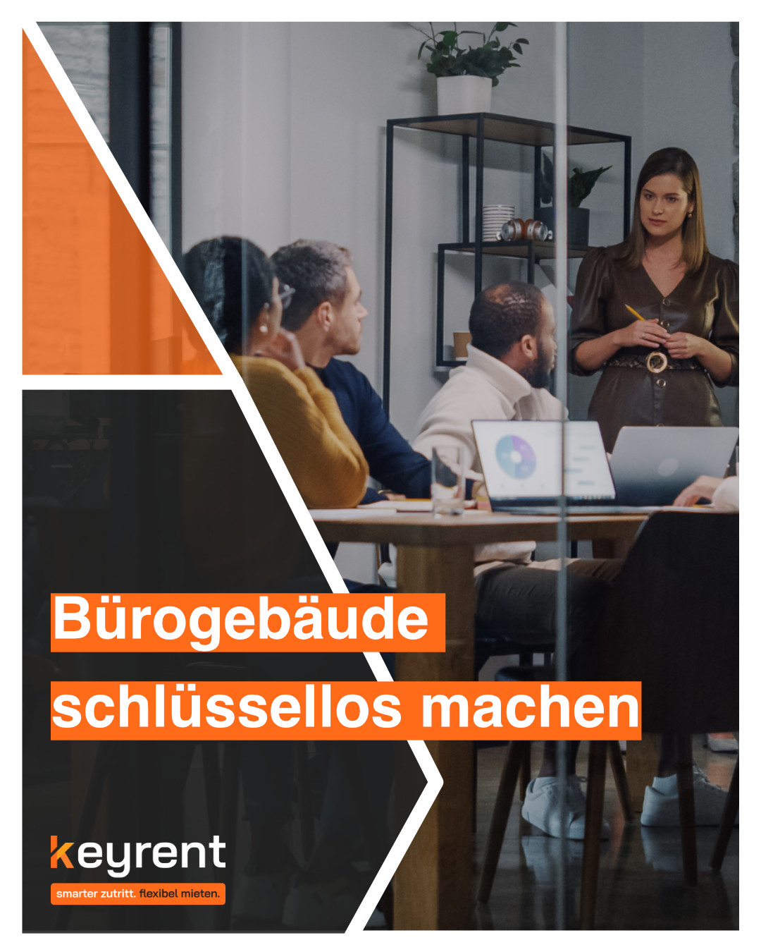 Schlüsselloses Gebäudemanagement für Großobjekte