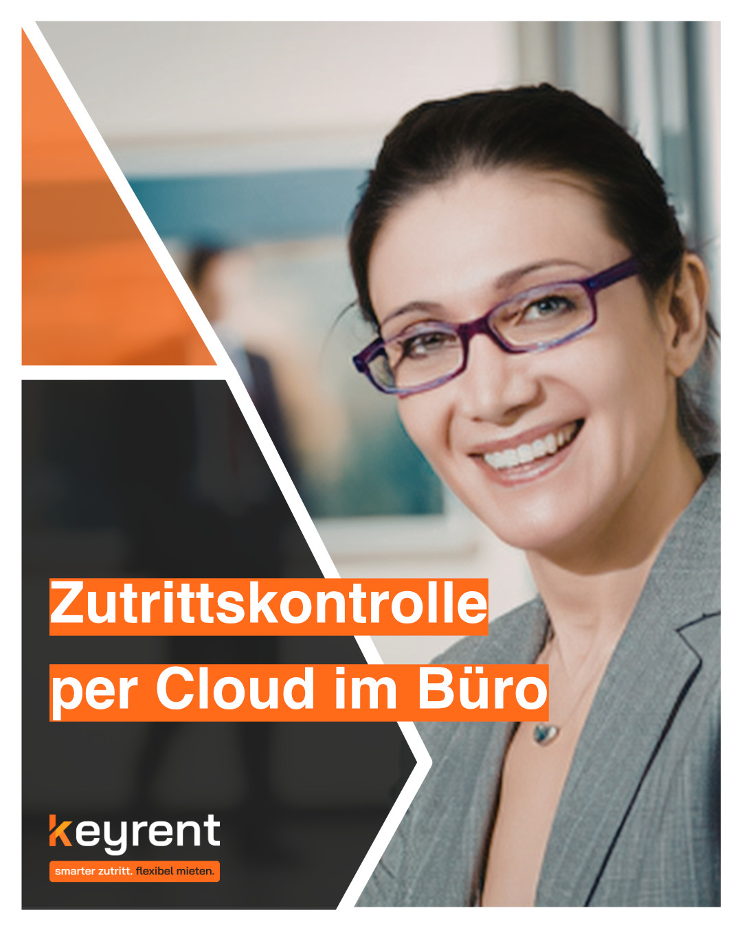 Cloud-basierte Zutrittskontrolle Büro | keyrent