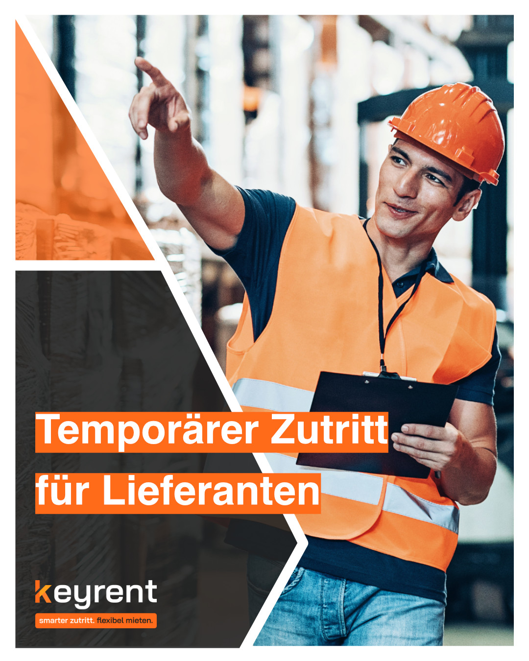 Temporärer Zutritt für Lieferanten | keyrent