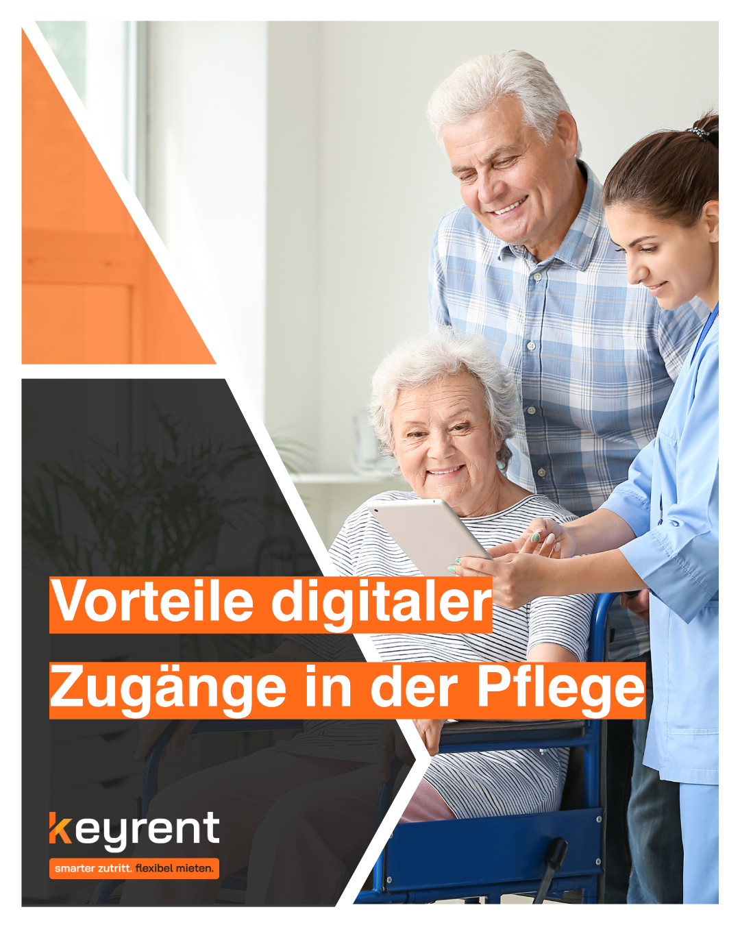Zutrittsmanagement Pflegedienste im Mehrfamilienhaus