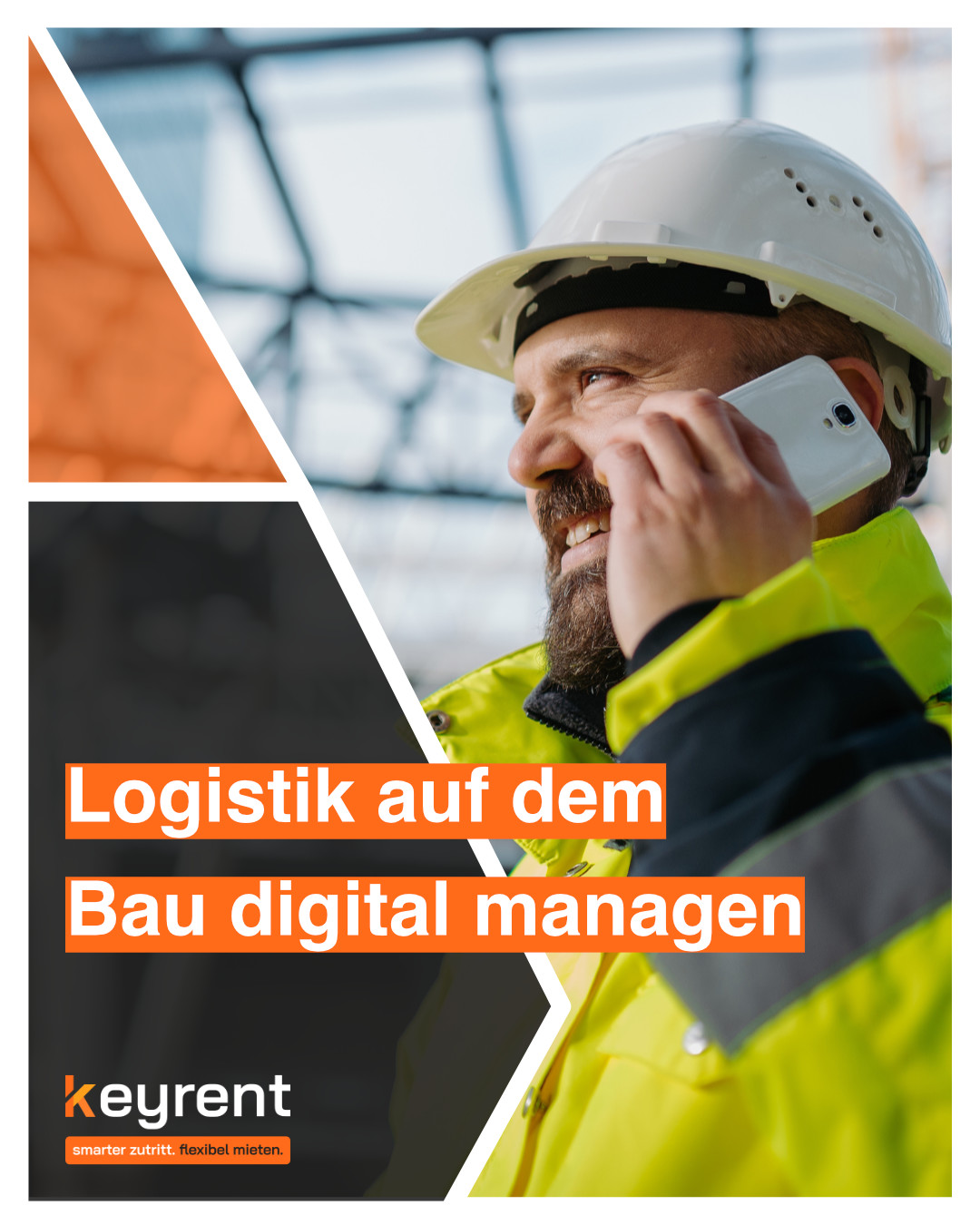 Lieferantenlogistik Baustelle: Digitale Schrankensteuerung