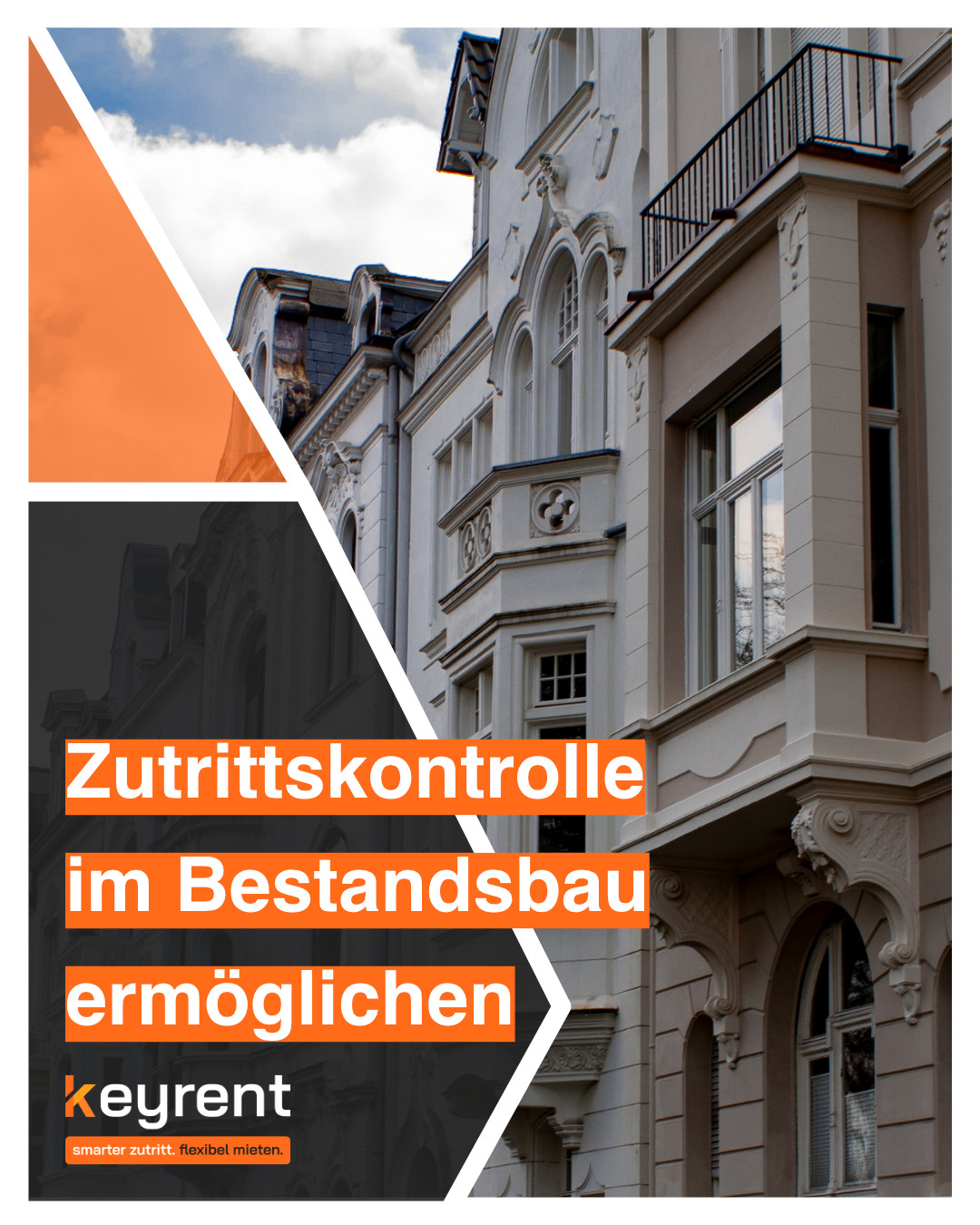 Digitale Zutrittslösung Bestandsbau | Kabellos & sicher