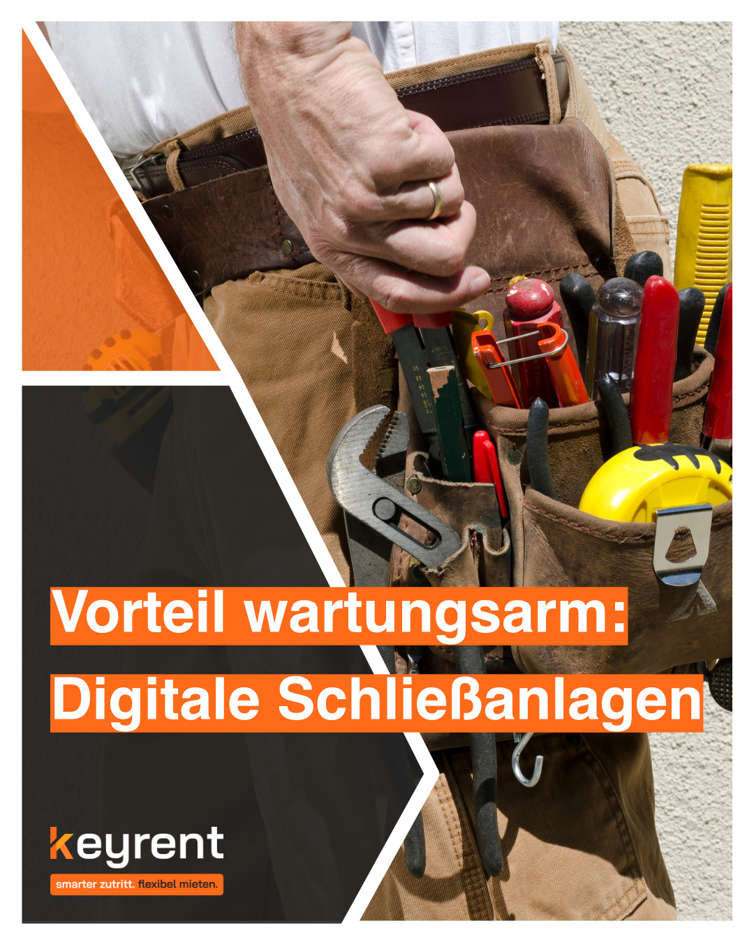 Schließanlage Wartungsaufwand senken: 2 Jahre Batterielaufzeit