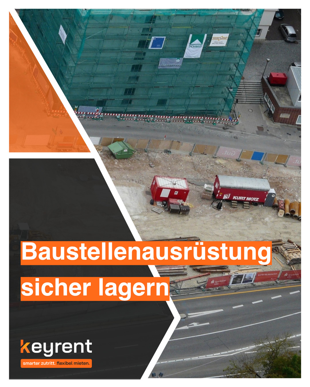 Baustellenausrüstung sicher lagern: Kein Schlüsselchaos mehr