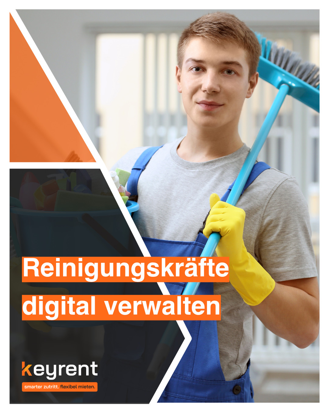 Digitale Zutrittskontrolle: Reinigungskräfte unkompliziert einbinden