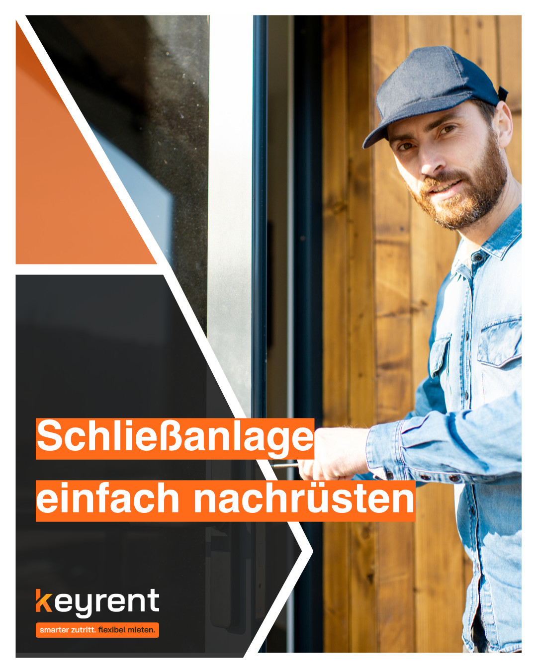 Schließanlage einfach nachrüsten im Bestand