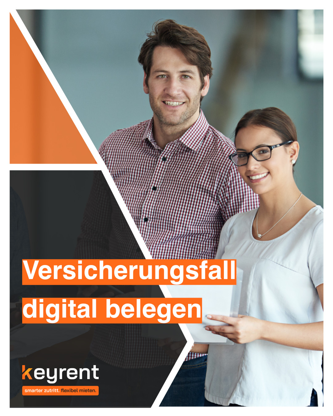 Versicherungsfall digital belegen mit keyrent